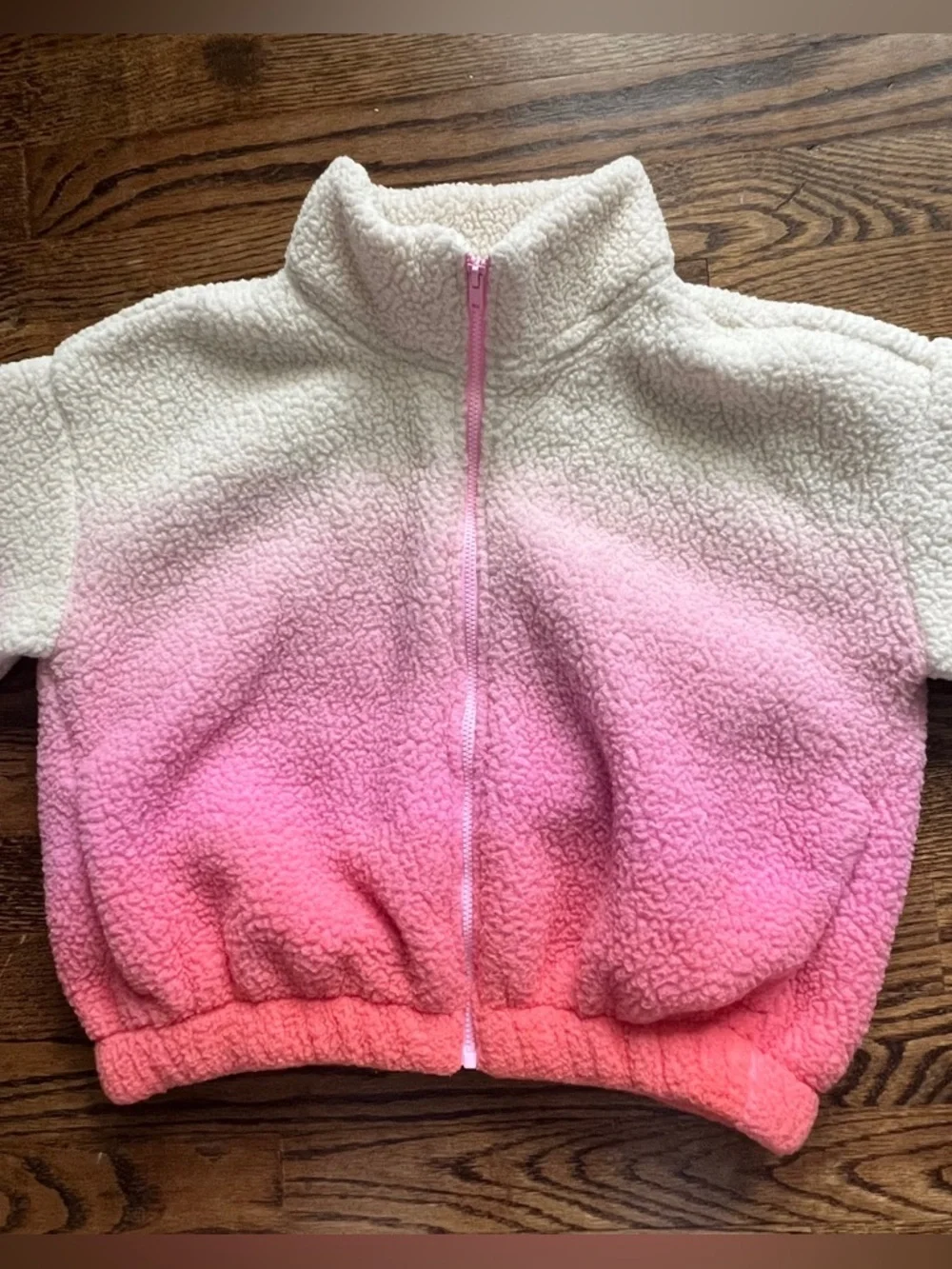 Old Navy Cream Sherpa Jacket - Cozy Plush Fleece